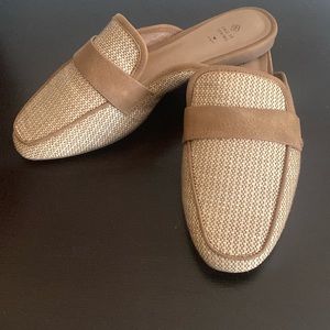 Call it Spring Ladies Vegan Mules Size 6 Tan